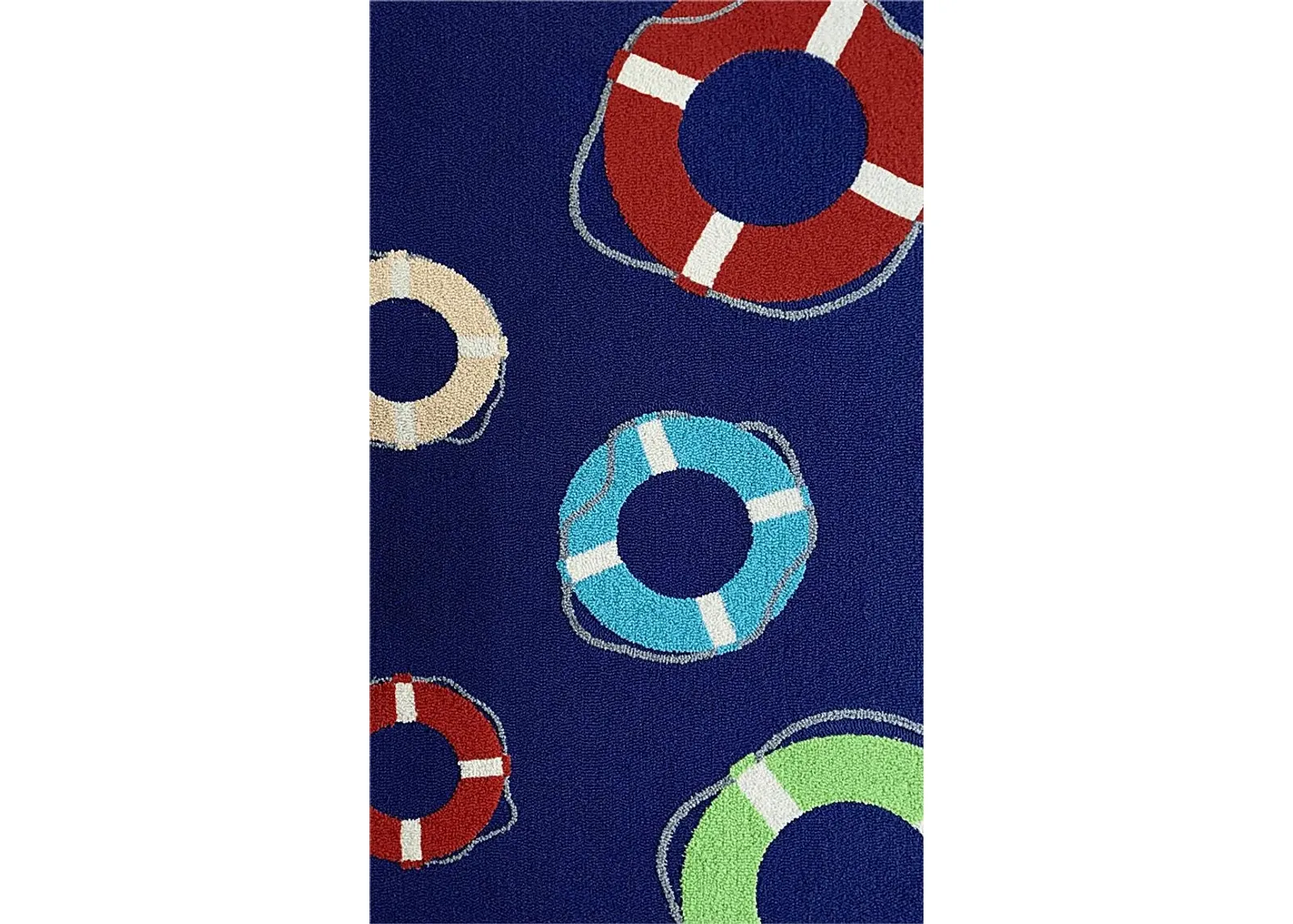 Kids Preserver Paradise Indigo 2'8 x 4'8 Rug