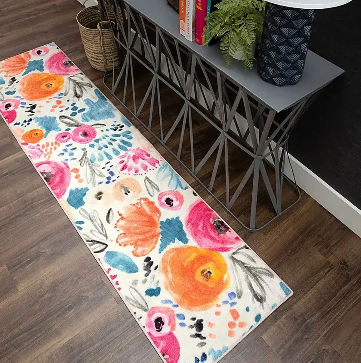 Kids Lemonfall Multi 2' x 8' Runner Rug