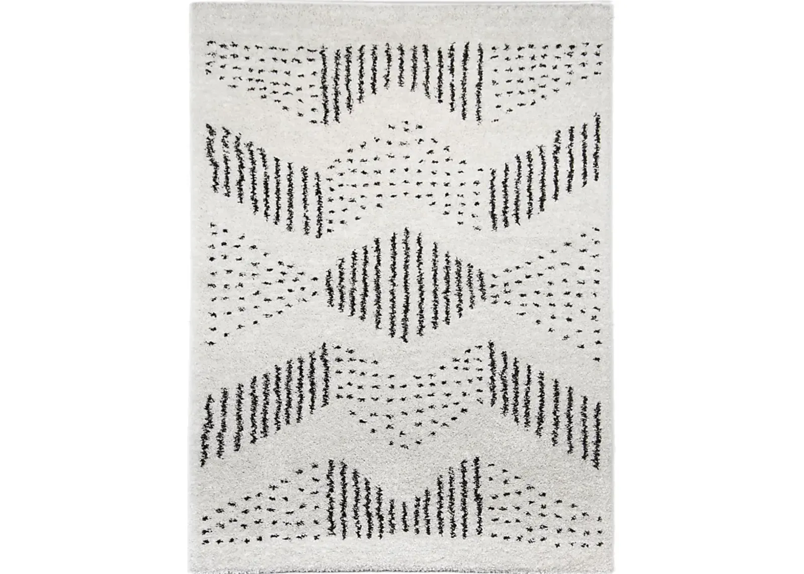 Kids Janoal White/Gray 6'7 x 9' Rug