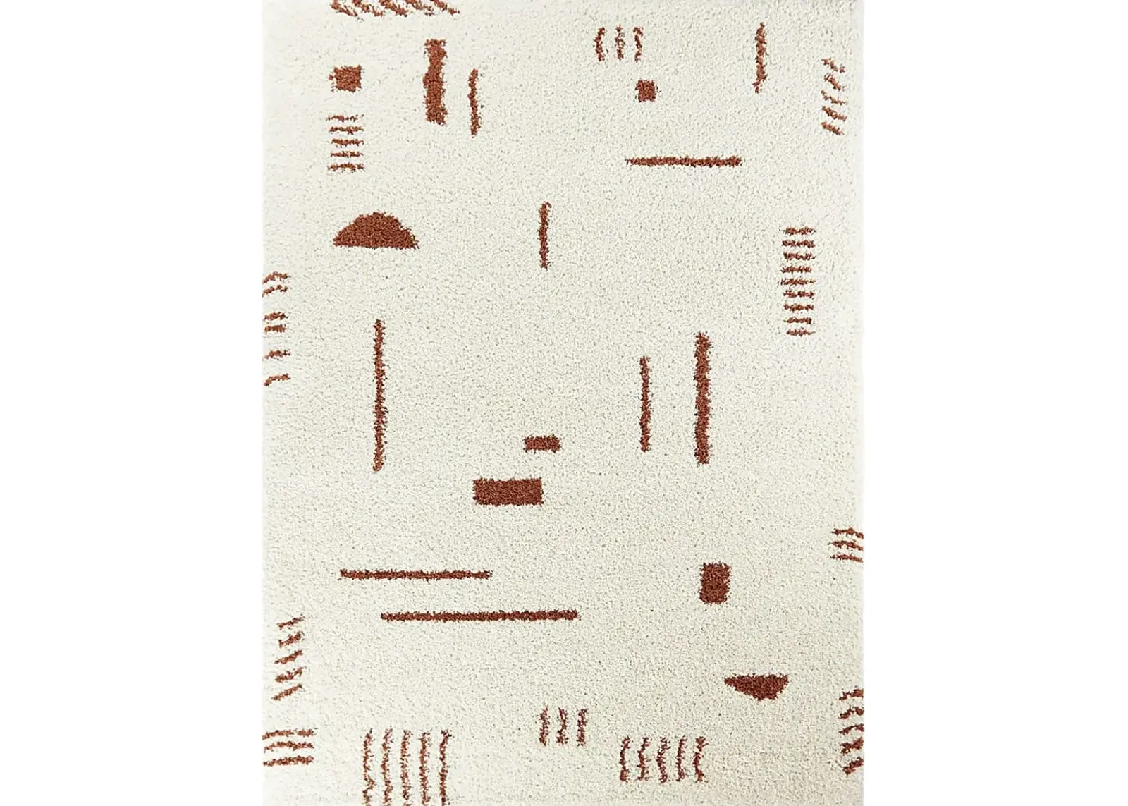 Kids Pailoap White/Multi 5'3 x 7' Rug