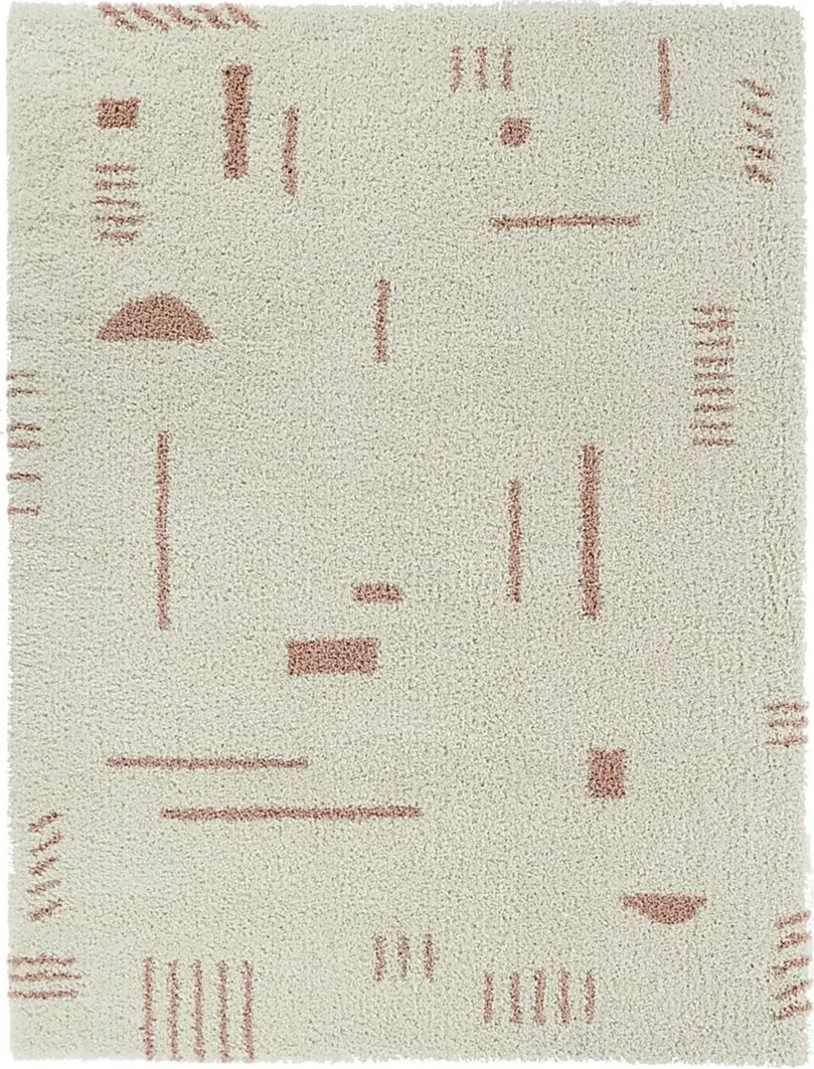 Kids Pailoap White/Pink 5'3 x 7' Rug