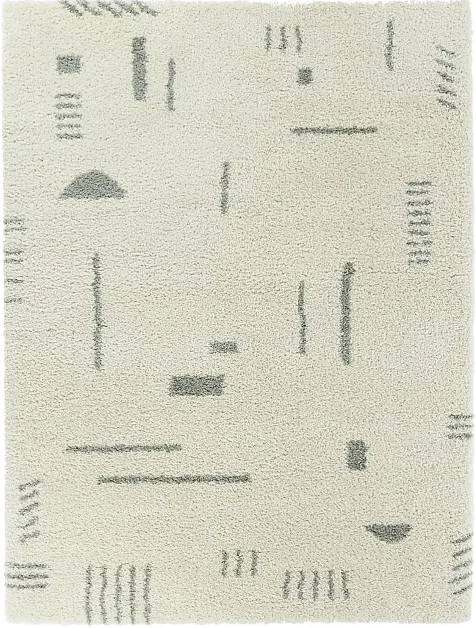 Kids Pailoap White/Gray 6'7 x 9' Rug