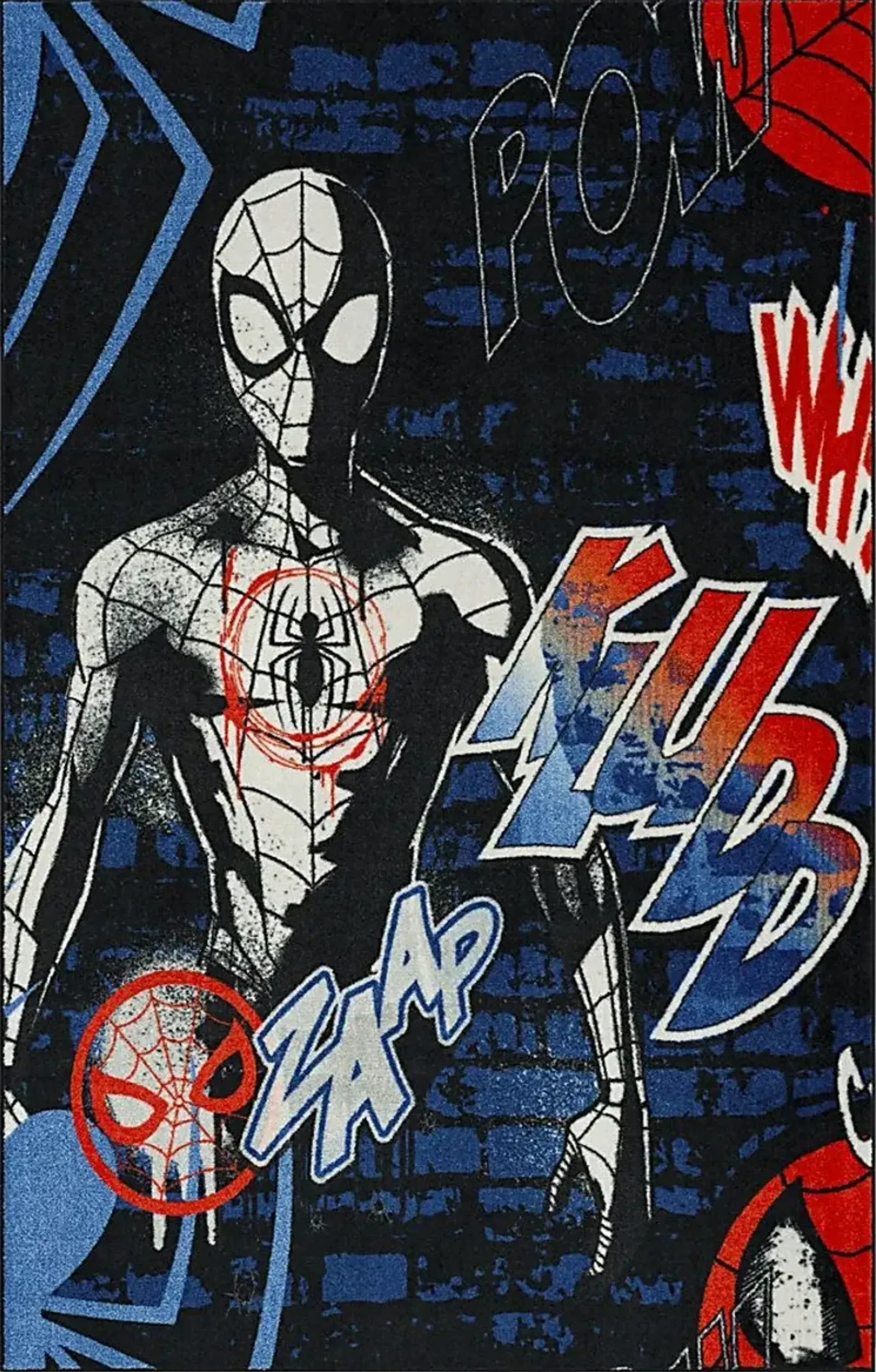 Kids Disney Spider-Man Action Multi 5' x 8' Rug