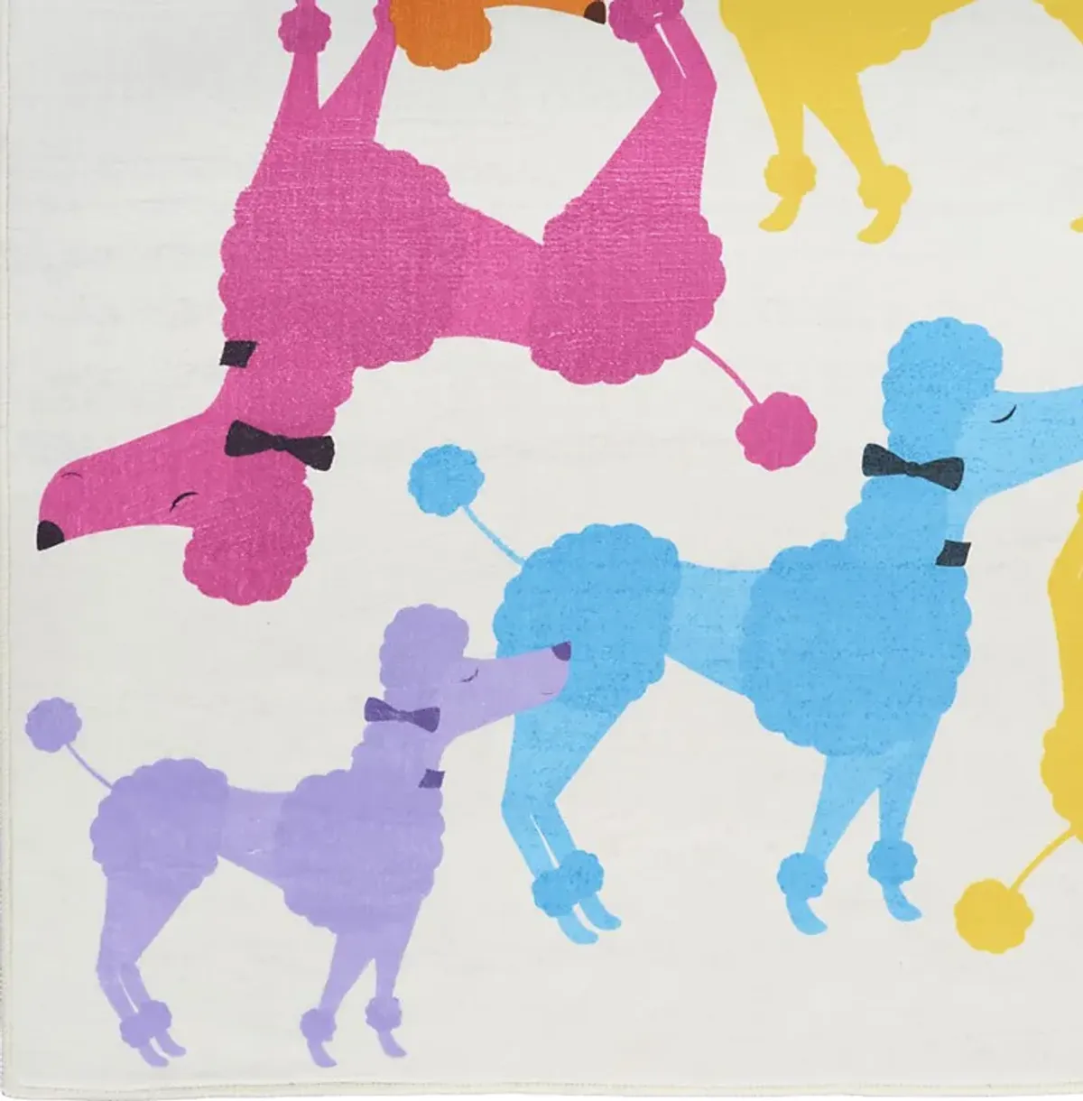 Kids Poodle Glam Multi 6'6 x 9'2 Rug