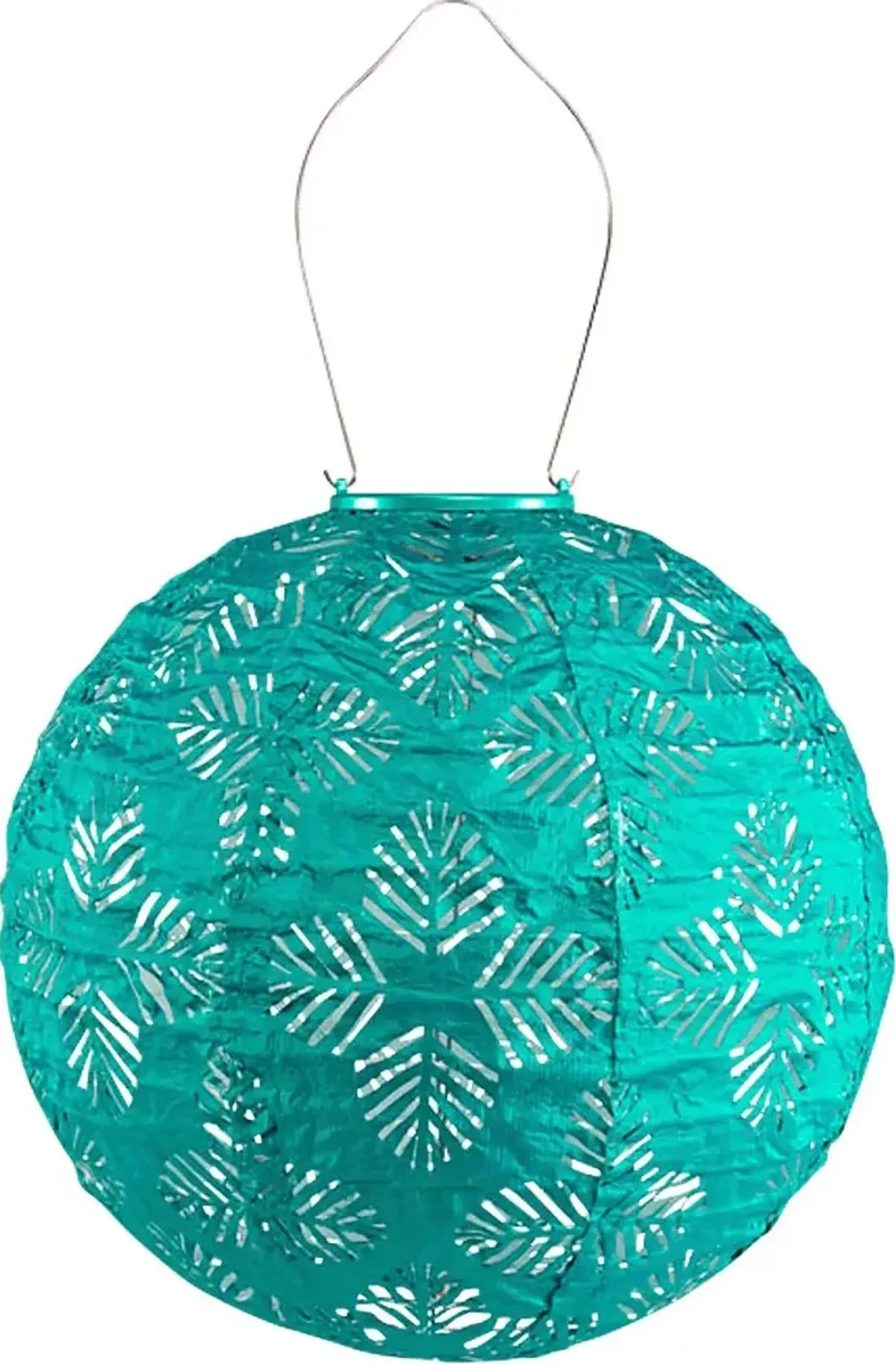 Mansduff Turquoise Outdoor Solar Lantern
