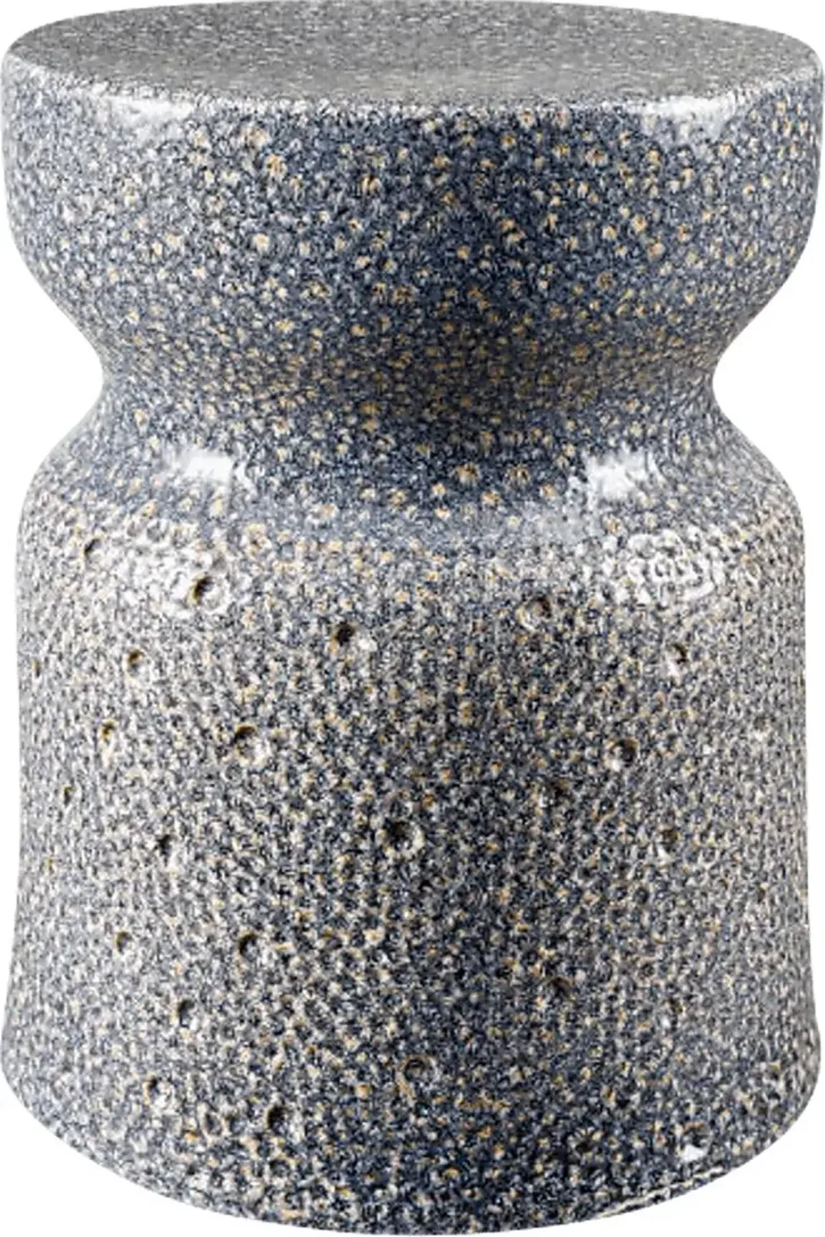Outdoor Elmor Blue Garden Stool