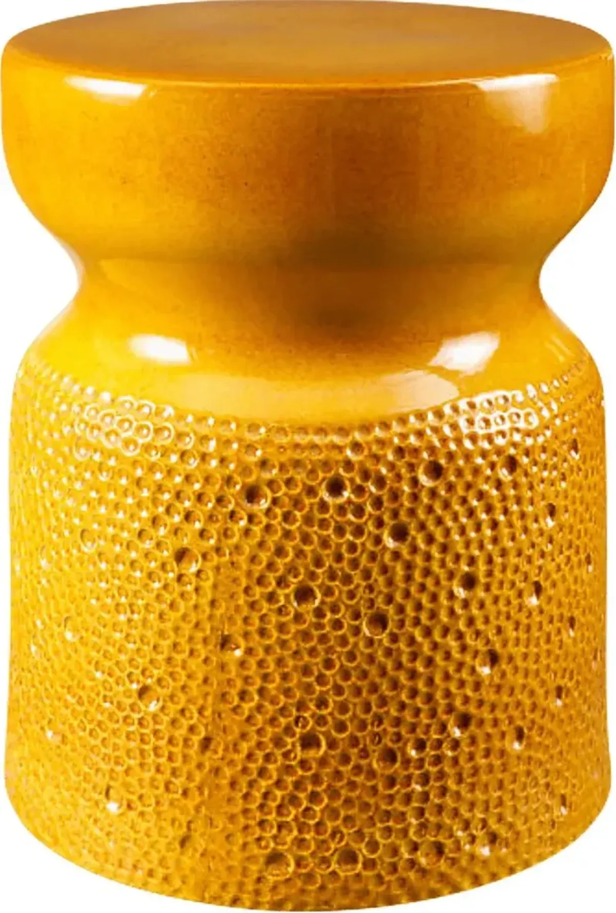 Outdoor Elmor Yellow Garden Stool