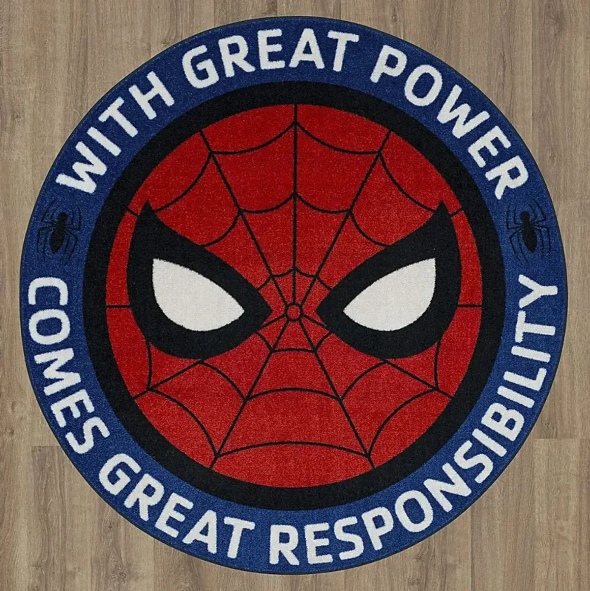 Kids Disney Spiderman Power Multi 5' Round Rug