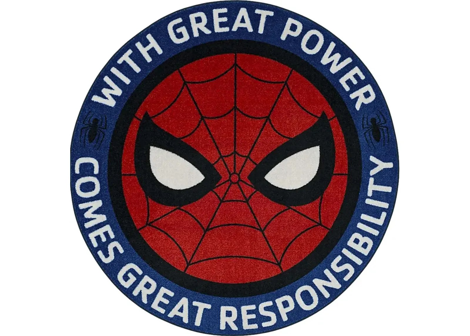 Kids Disney Spiderman Power Multi 5' Round Rug