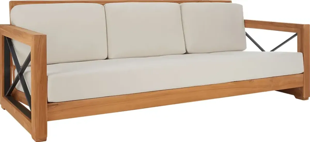 Stetrood Cay Teak Indoor/Outdoor Sofa