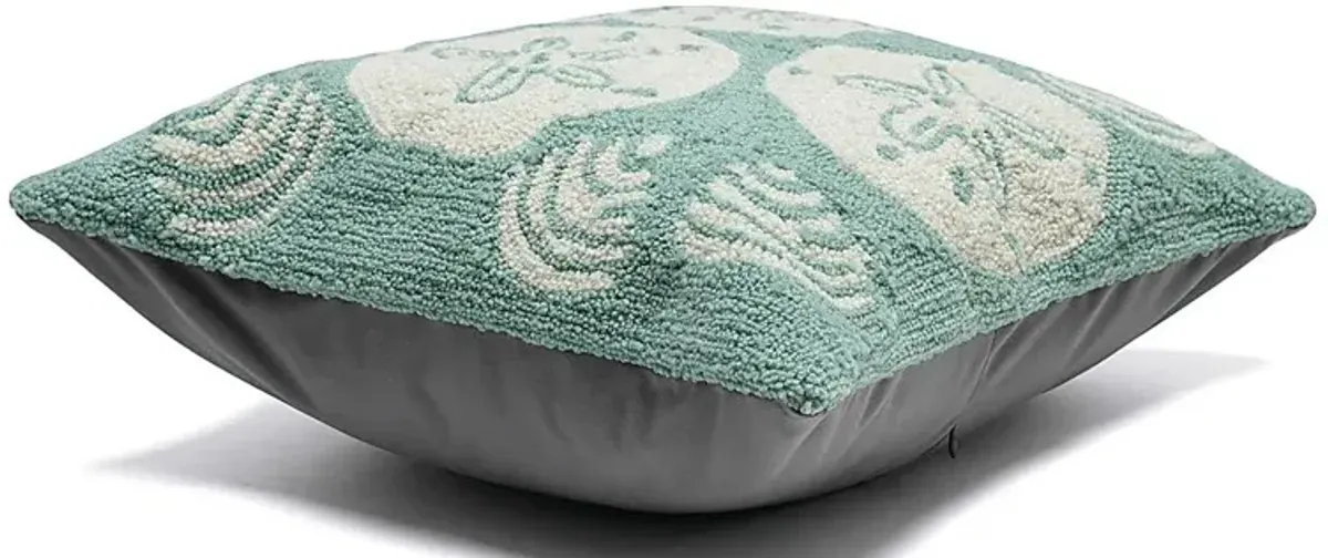 Pearlway Aqua Indoor/Outdoor Accent Pillow