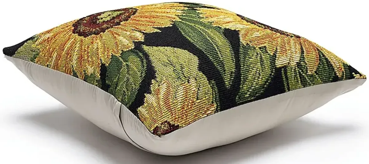 Clarebel Black Indoor/Outdoor Accent Pillow