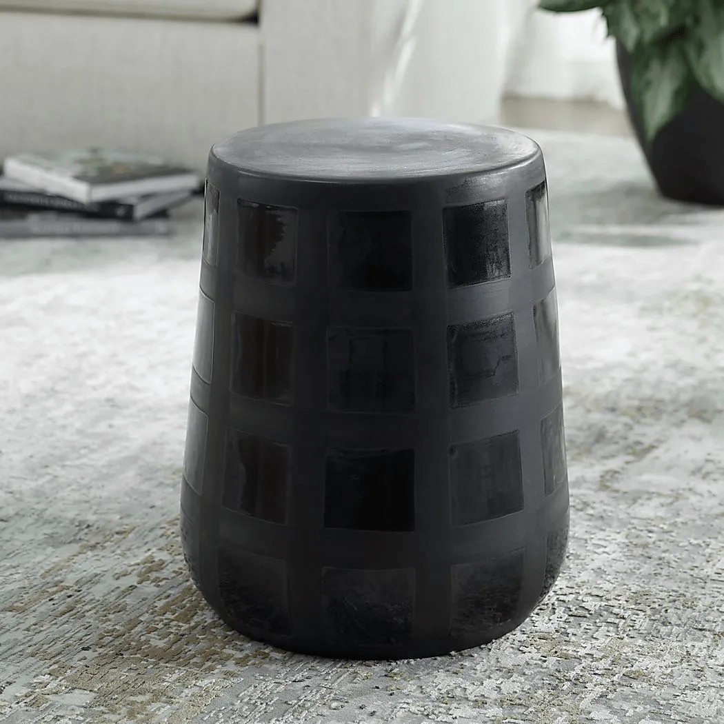 Pango Black Stool