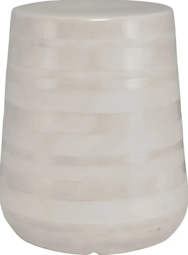 Bildo White Stool
