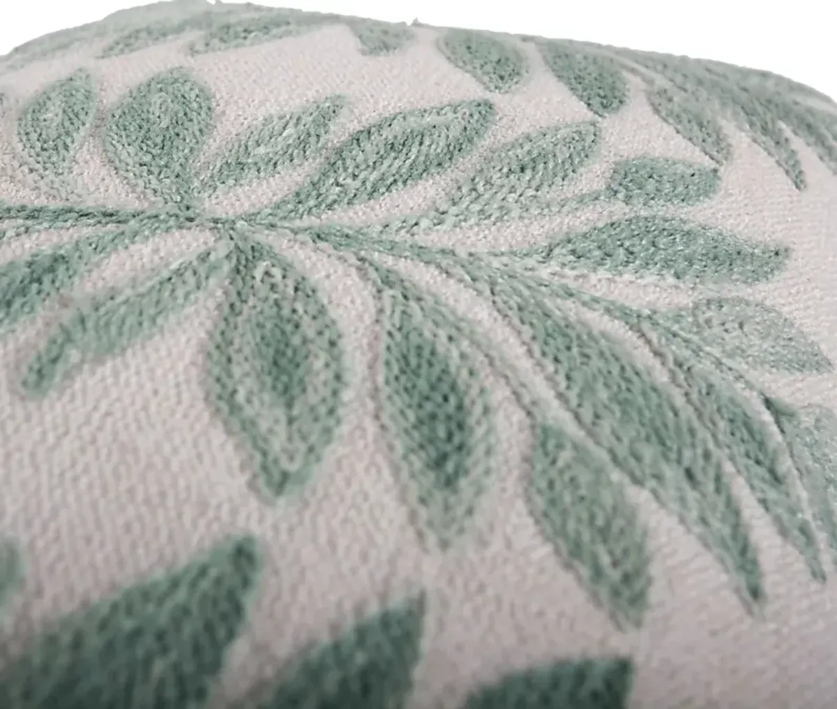 Floris Green Indoor/Outdoor Accent Pillow