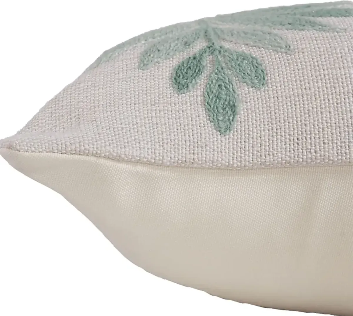 Floris Green Indoor/Outdoor Accent Pillow