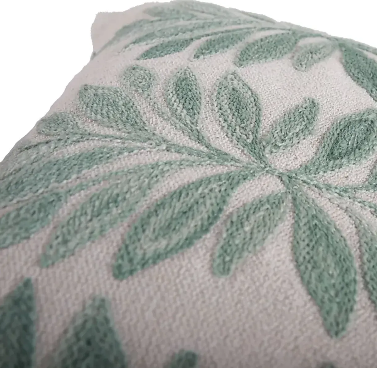 Floris Green Indoor/Outdoor Accent Pillow