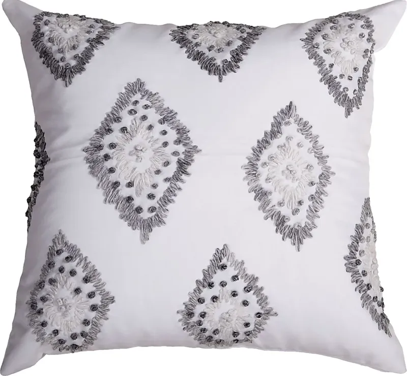 Litre Gray Indoor/Outdoor Accent Pillow