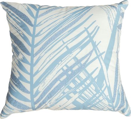 Palmus Blue Indoor/Outdoor Accent Pillow