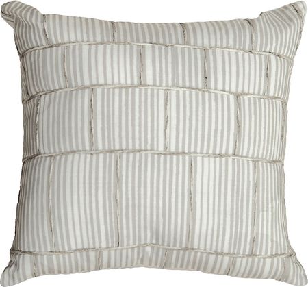 Katrin Gray Indoor/Outdoor Accent Pillow