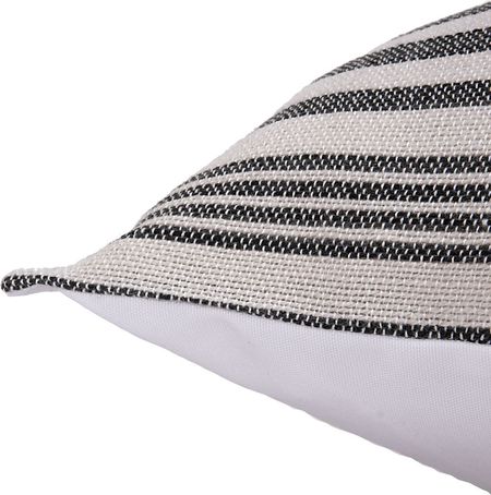 Elvi Gray Indoor/Outdoor Accent Pillow