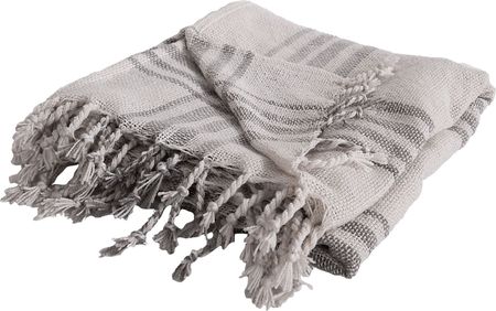 Erlend Gray Indoor/Outdoor Throw Blanket