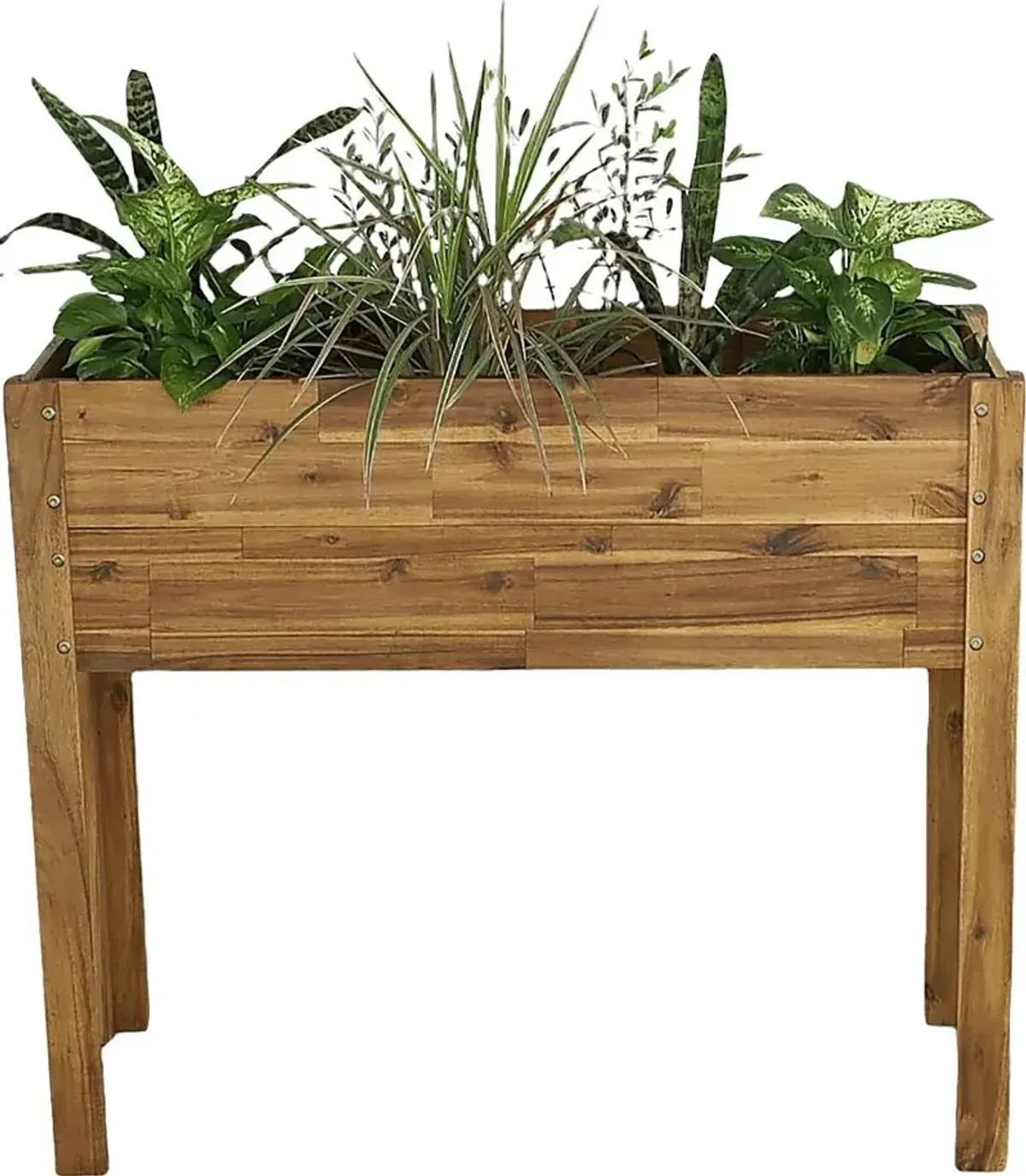 Outdoor Burgee Brown Tall Planter