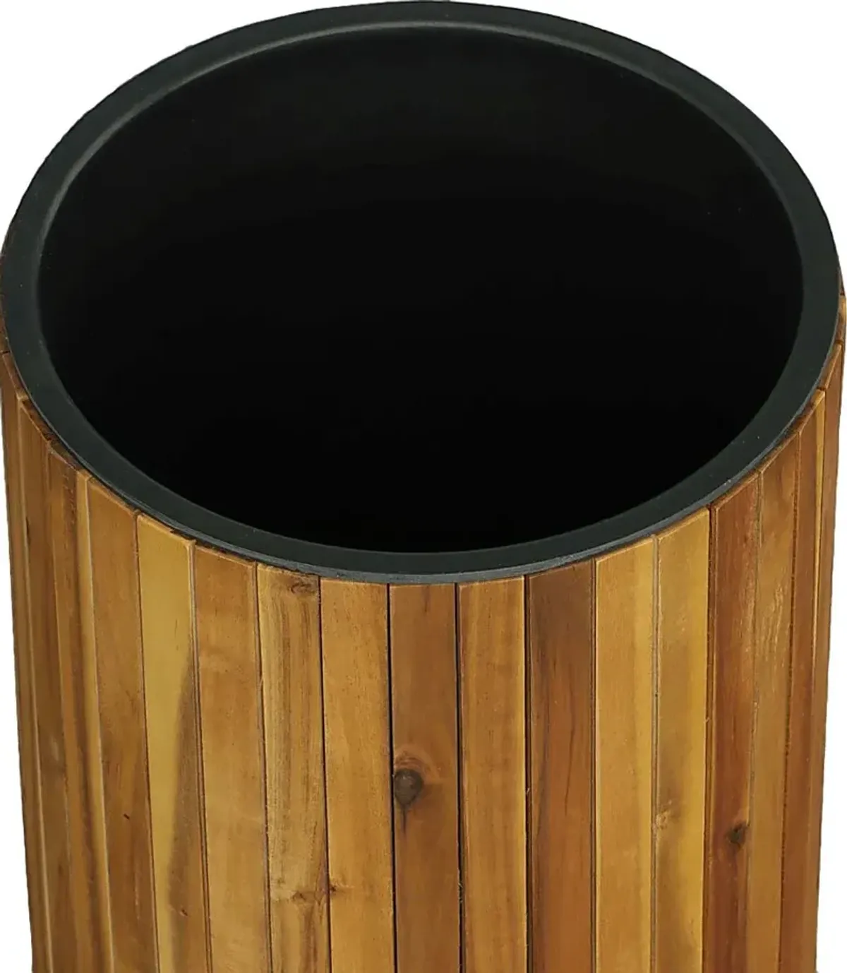 Outdoor Burgee Brown Round Planter