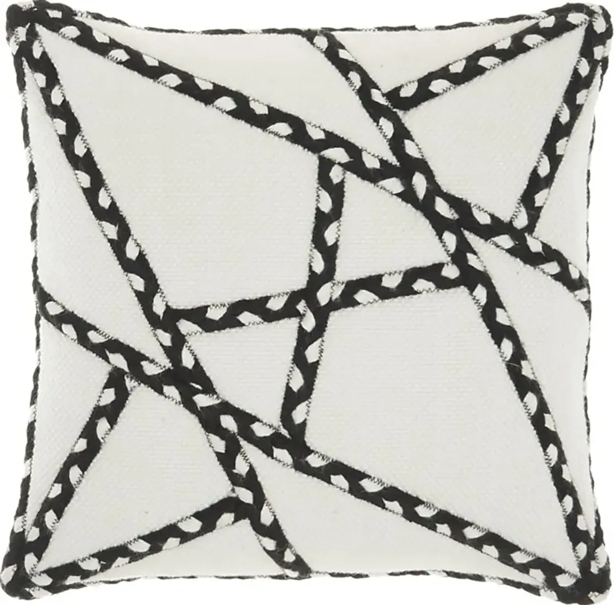 Onas Black Indoor/Outdoor Accent Pillow