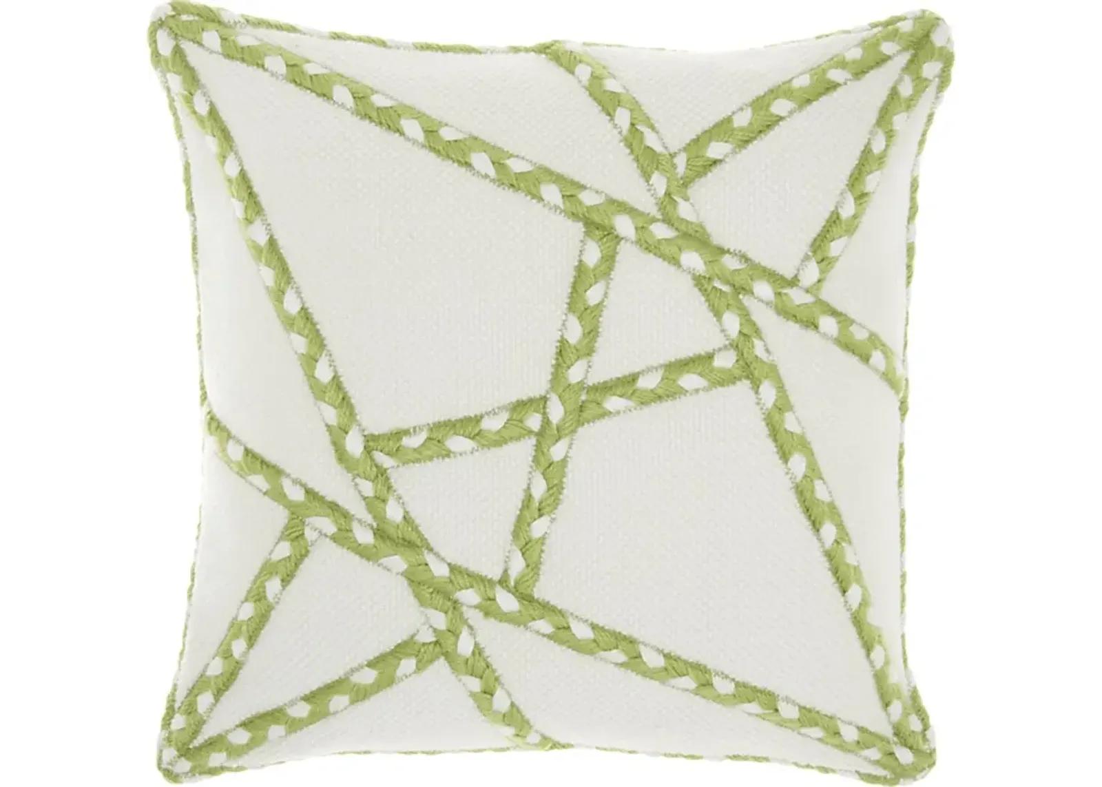 Onas Green Indoor/Outdoor Accent Pillow