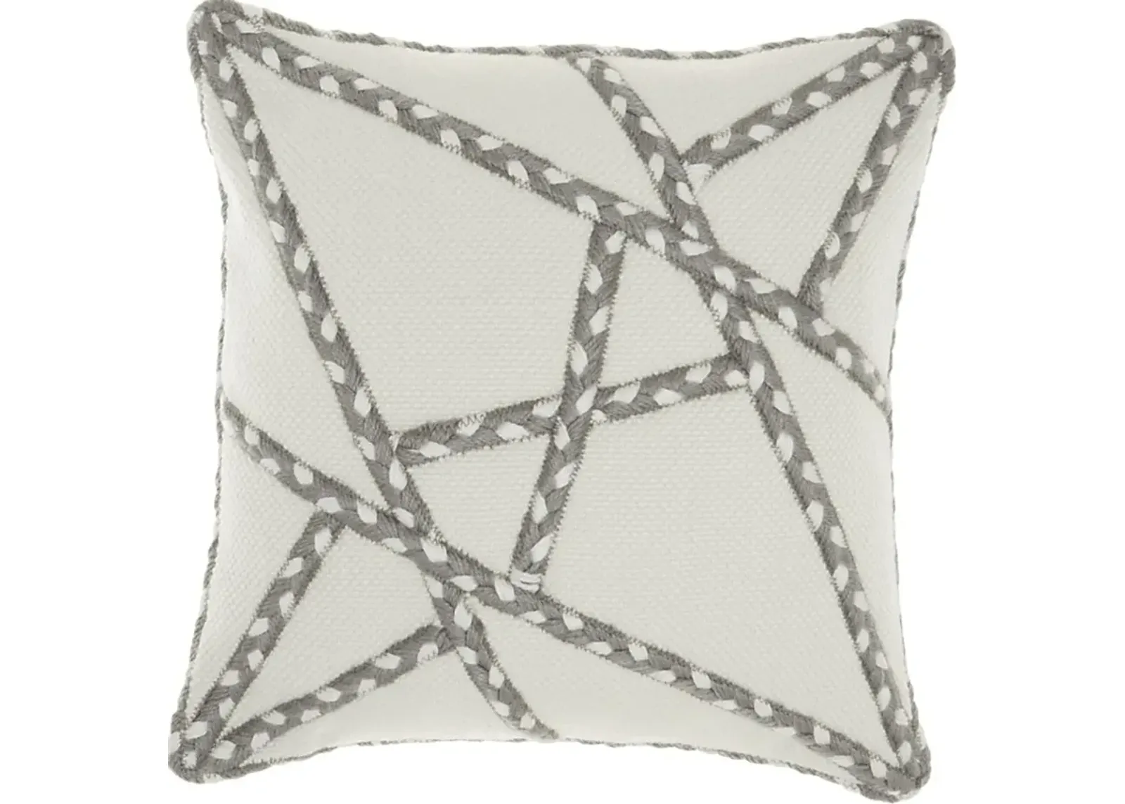 Onas Gray Indoor/Outdoor Accent Pillow