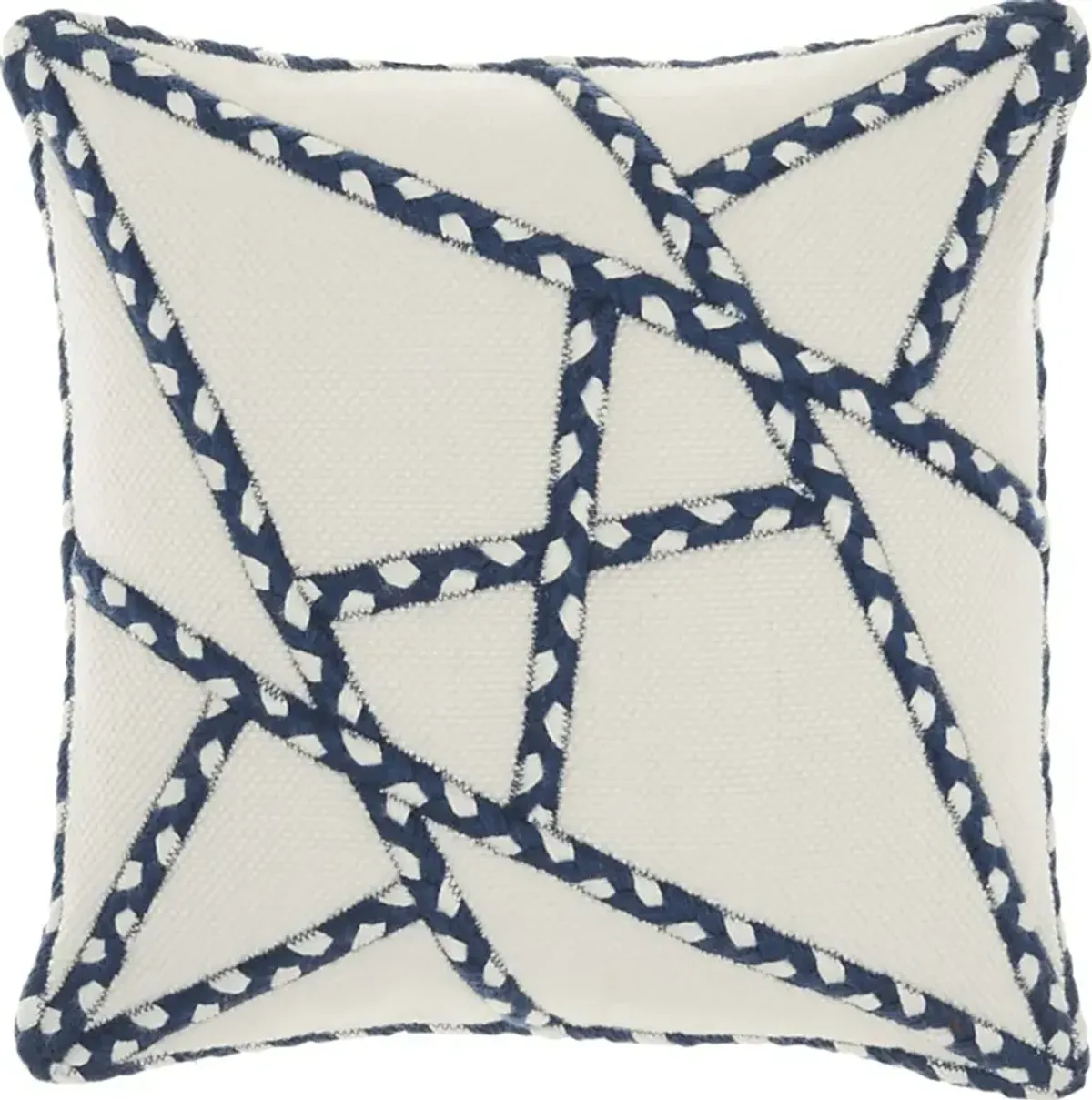 Onas Navy Indoor/Outdoor Accent Pillow