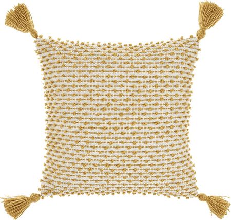 Pollenfur Yellow Indoor/Outdoor Accent Pillow