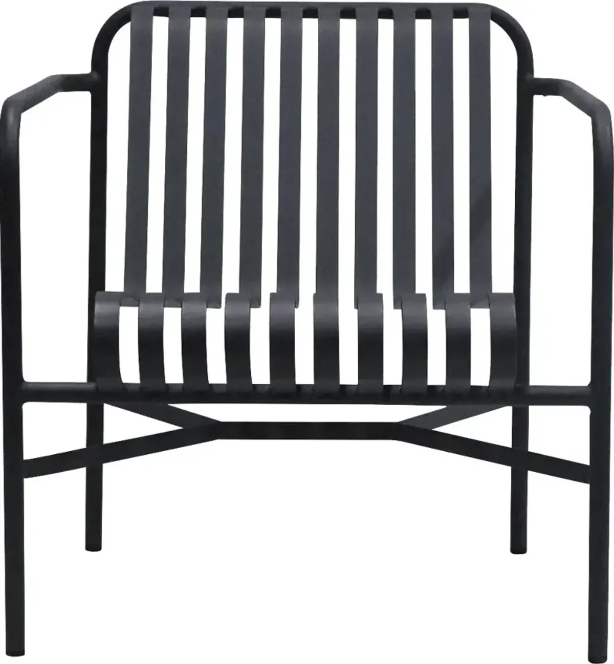 Outdoor Ischia Black Accent Chair