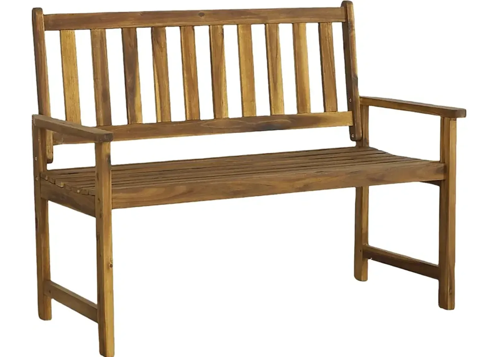 Outdoor Burgee Brown Dining Bench