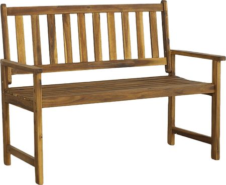 Outdoor Burgee Brown Dining Bench