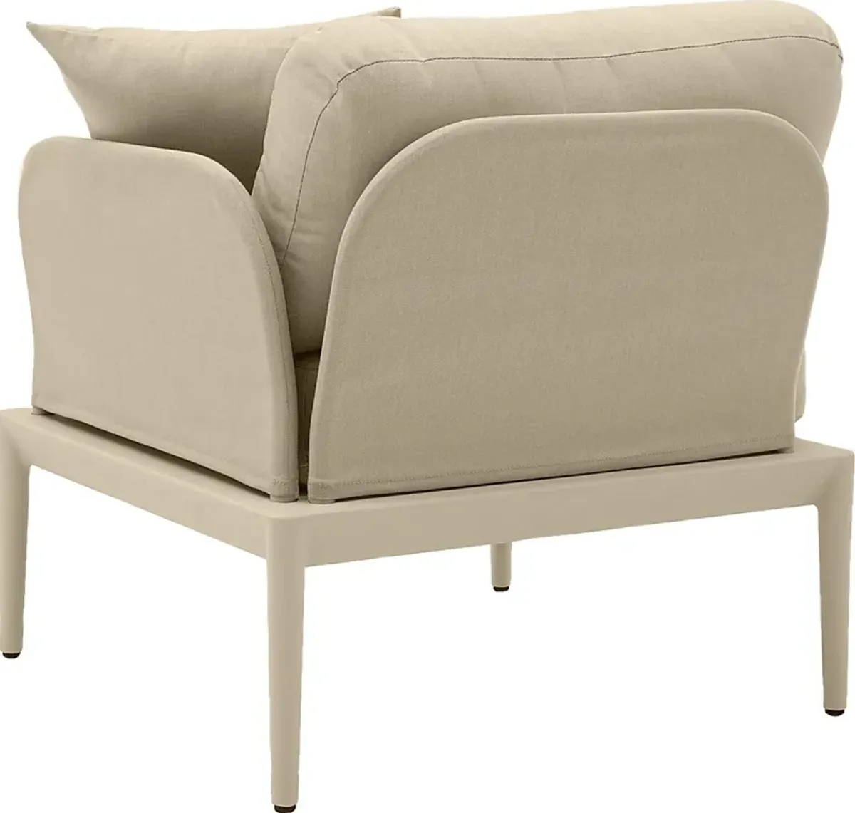 Outdoor Brenkman Taupe Right Corner Chair