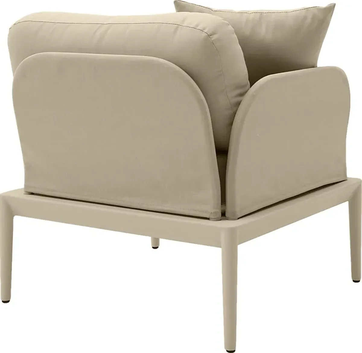 Outdoor Brenkman Taupe Left Corner Chair