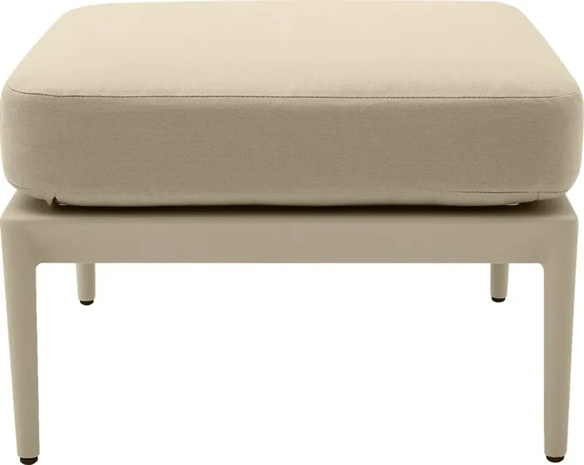 Outdoor Brenkman Taupe Ottoman