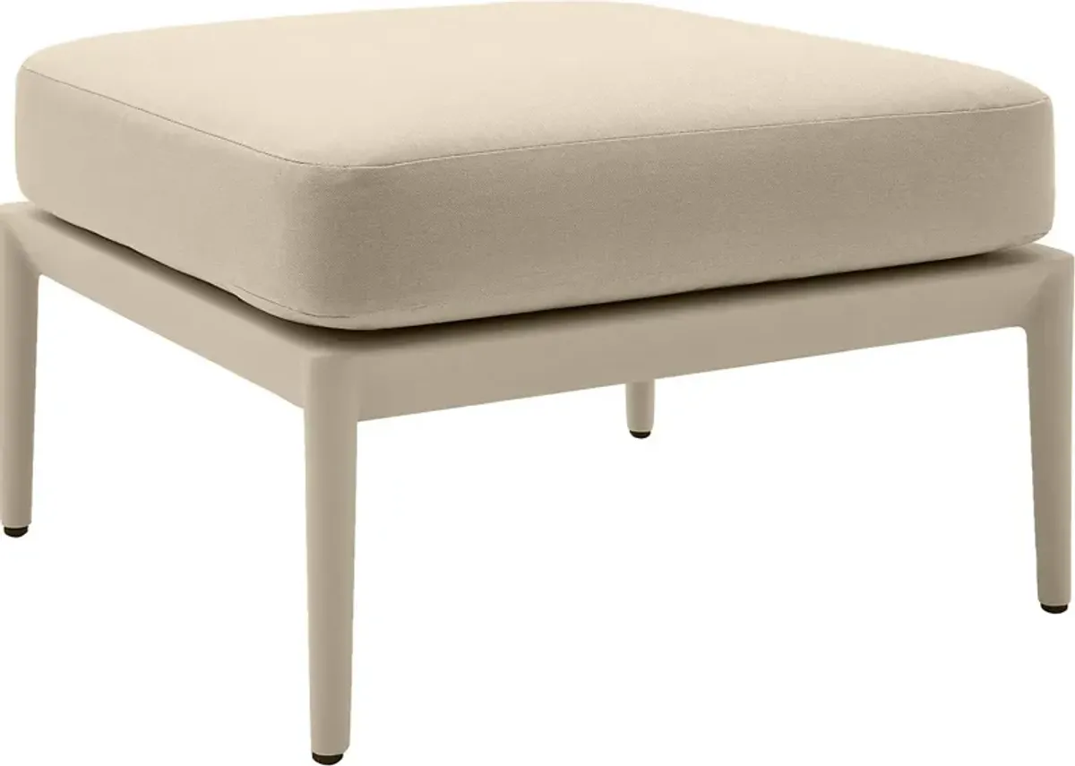 Outdoor Brenkman Taupe Ottoman