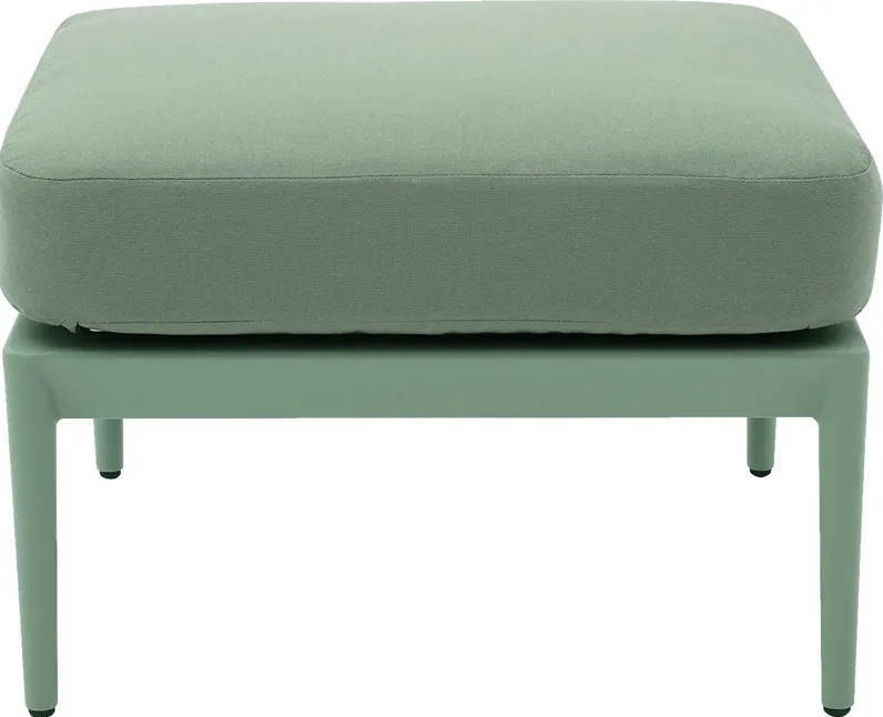 Outdoor Brenkman Green Ottoman