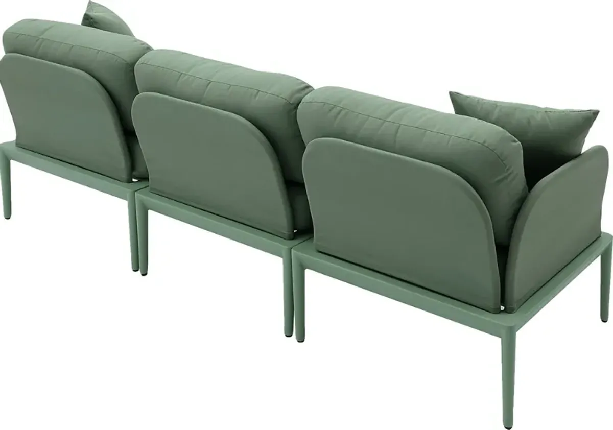 Outdoor Brenkman Green Sofa