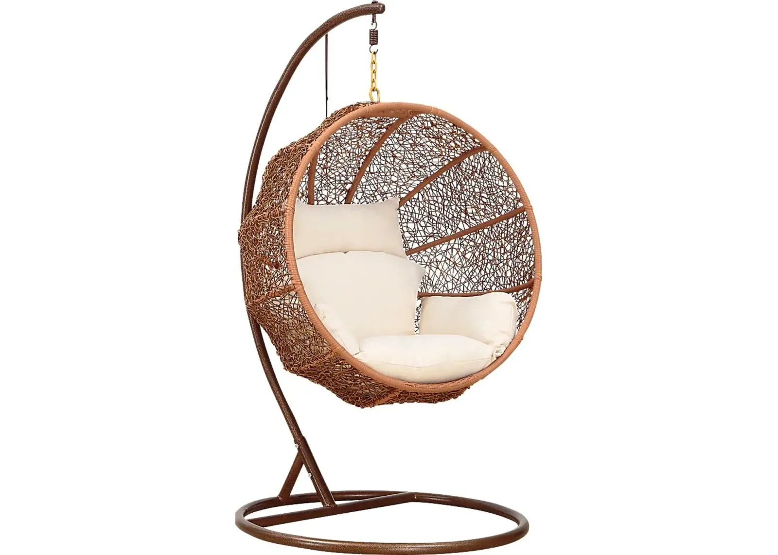 Outdoor Seahorn Cream Hanging Chair