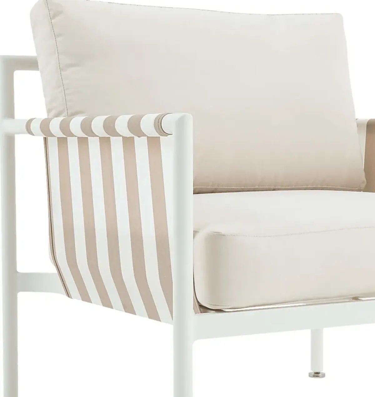 Outdoor Arboleda Cream Accent Chair