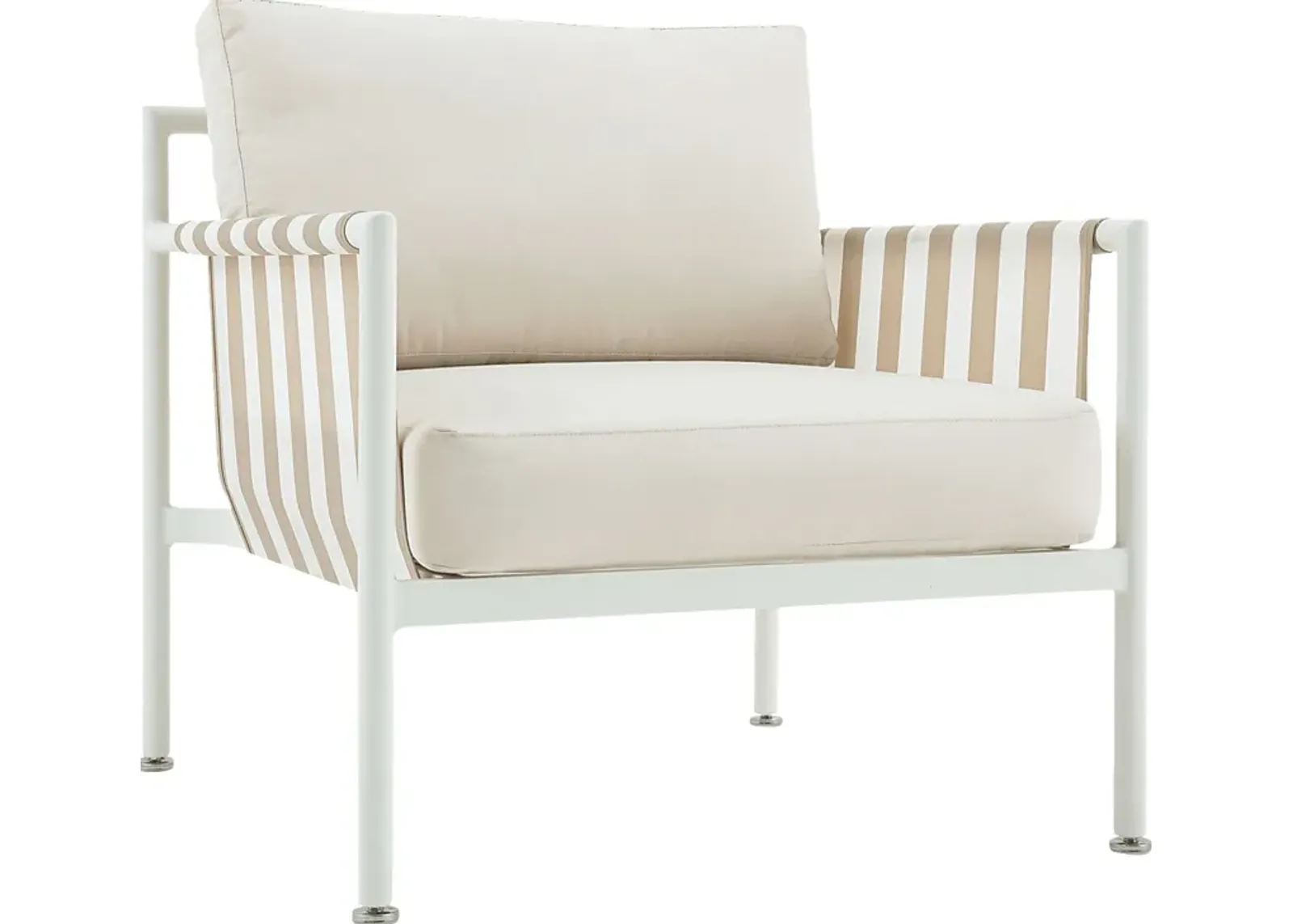 Outdoor Arboleda Cream Accent Chair