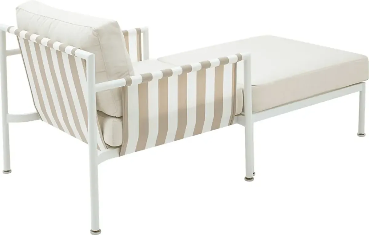 Outdoor Arboleda Cream Chaise