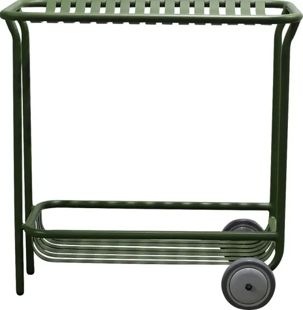 Outdoor Ischia Green Cart