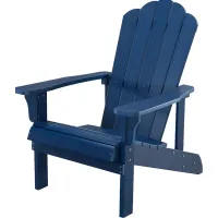 Outdoor Adenmore Blue Adirondack Chair