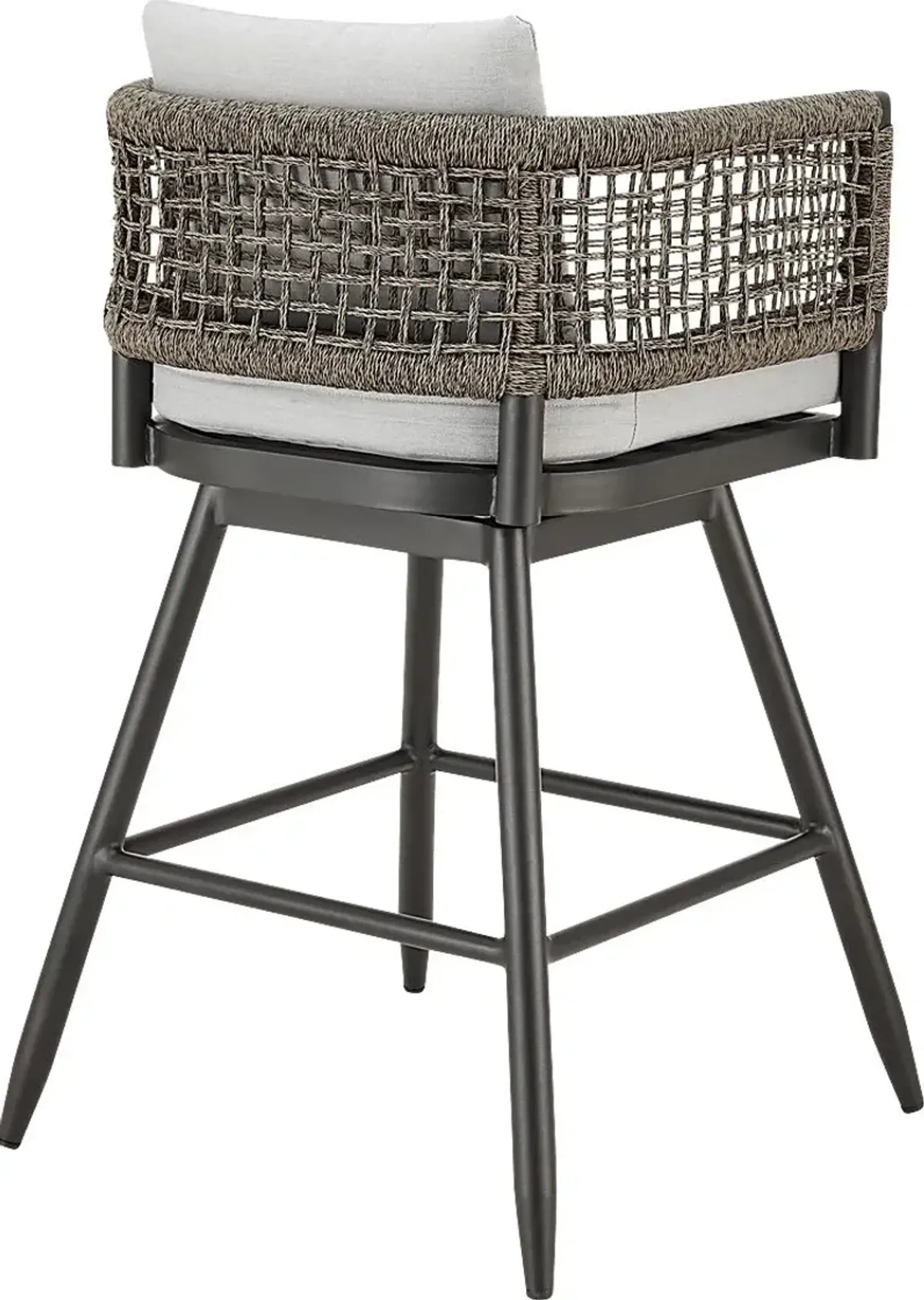 Outdoor Quarrylane Gray Barstool