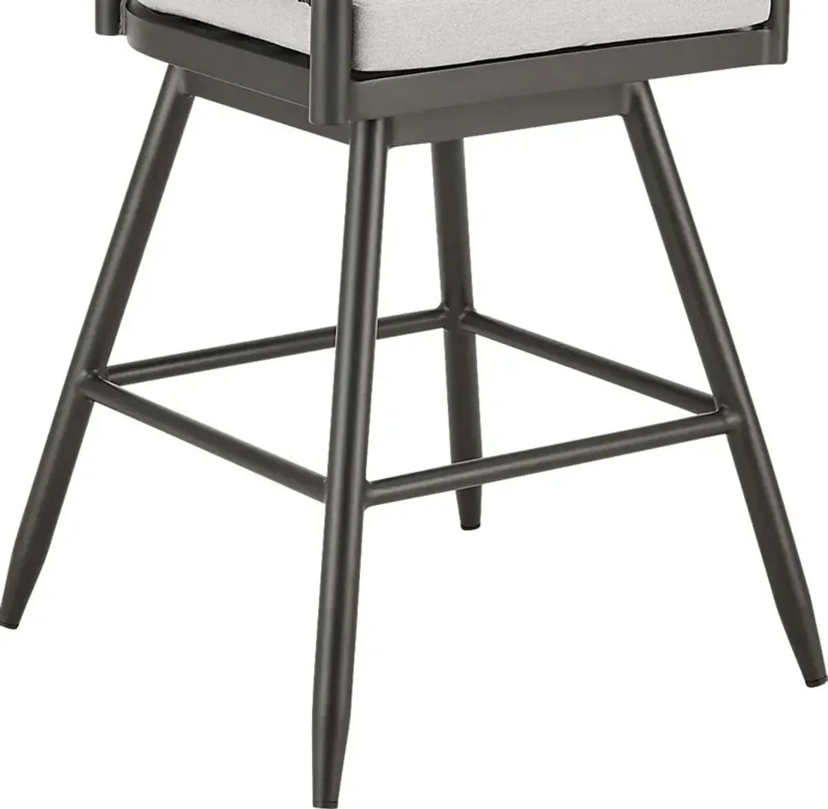 Outdoor Quarrylane Gray Barstool